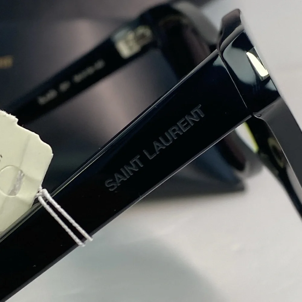 💯- New Authentic Yves Saint Laurent SL-425-001-54 54mm New Sunglasses - Picture 9 of 14